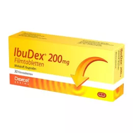 IBUDEX 200 mg film-coated tablets, 30 pcs