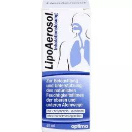 LIPOAEROSOL liposomaalne inhalatsioonilahus, 45 ml