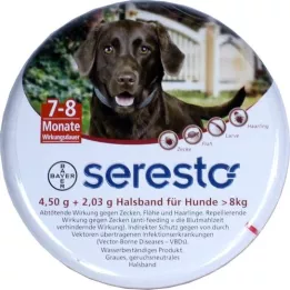 SERESTO 4.50g + 2.03g collar for dogs over 8kg, 1 pcs
