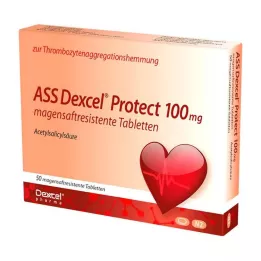 ASS Dexcel Protect 100 mg gastro-resistant tablets, 50 pcs