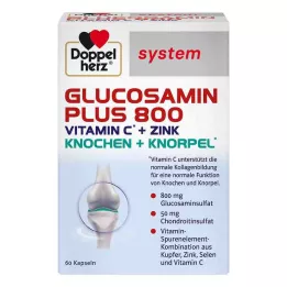 DOPPELHERZ Glucosamine Plus 800 system capsules, 60 pcs