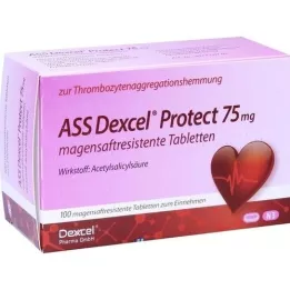 ASS Dexcel Protect 75 mg gastrointestinal tablets, 100 pcs