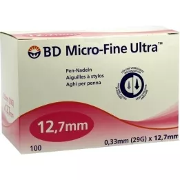 BD MICRO-FINE ULTRA Pen needles 0.33x12.7 mm, 100 pcs
