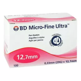 BD MICRO-FINE ULTRA Pen needles 0.33x12.7 mm, 100 pcs