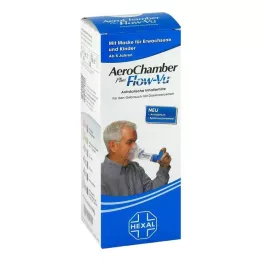 AEROCHAMBER with mask for adults and children from 5 years blue, 1 piece
