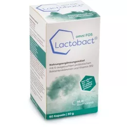 LACTOBACT Omni FOS gastric -resistant capsules, 60 pcs