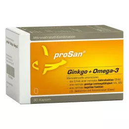 PROSAN Κάψουλες Ginkgo+Omega-3, 90 τεμ