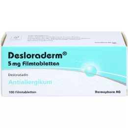 DESLORADERM 5 mg filmdrasjerte tabletter, 100 stk