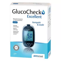 GLUCOCHECK Excellent blood glucose meter set mmol/l, 1 piece