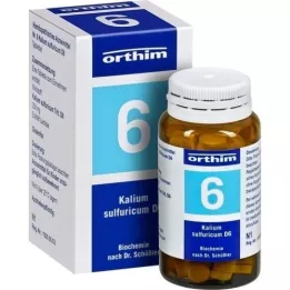 BIOCHEMIE Orthim 6 potassium sulfuricum d 6 tablets, 100 pcs