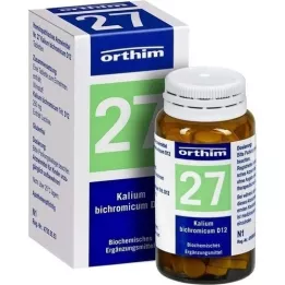 BIOCHEMIE Orthim 27 potassium Bichromicum D 12 Tabl., 100 pcs