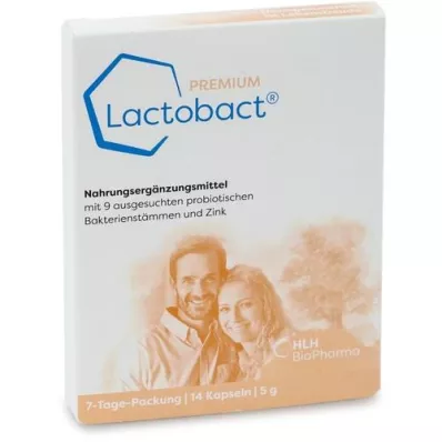 LACTOBACT PREMIUM 7-Tage Packung magensaftres.Kps., 14 St