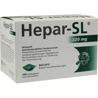 HEPAR-SL 320 mg Hartkapseln, 200 St