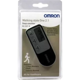 Omron Pedometer HJ-321-E Walking Style One 2.1, 1 pcs