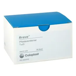 Brava plaster remover cloths, 30 pcs