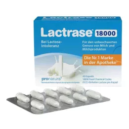 LACTRASE 18,000 FCC capsules, 40 pcs