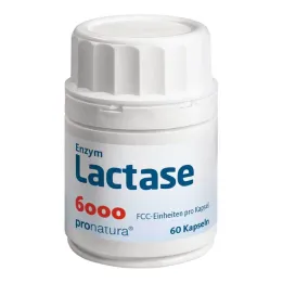Lactase 6000 FCC capsules, 60 pcs