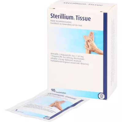 STERILLIUM Tissue, 10 pcs