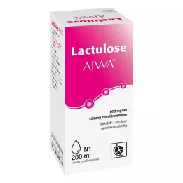 LACTULOSE AIWA 670 mg/ml solution to take, 200 ml