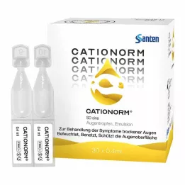 CATIONORM SD sine single dose pipettes, 30X0.4 ml