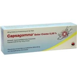 CAPSAGAMMA Dolor Creme 0,05%, 100 g