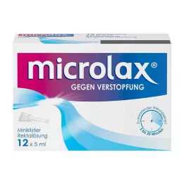 MICROLAX Rectal Solution Enemas, 12X5 ml