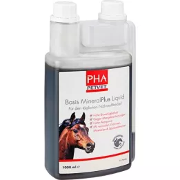 PHA Base Mineral Plus Liquid for horses, 1000 ml