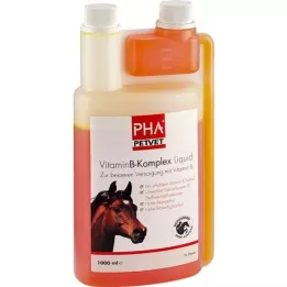 PHA Υγρό συμπλέγματος βιταμινών Β για άλογα, 1000 ml