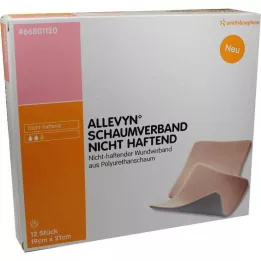 ALLEVYN Foam dressing 19x21 cm non-adherent, 12 pcs