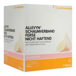 ALLEVYN Foam dressing heel non-adhesive 10.5x13.5cm, 7 pcs