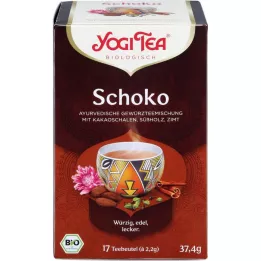 YOGI TEA Chocolate Organic Filter Bags, 17X2.0 g