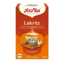 YOGI TEA Liquorice Organic Filter Bags, 17X1.8 g