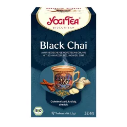 YOGI TEA Black Chai organic filter bag, 17X2.2 g