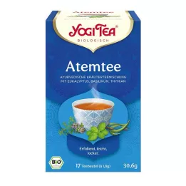 YOGI TEA Breath Tea Organic Filter Bag, 17X1.8 g