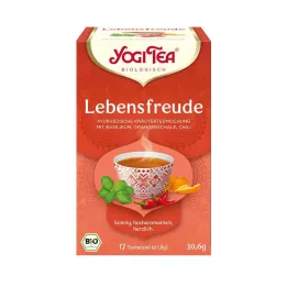 YOGI TEA Lebensfreude Bio Filter Bags, 17X1.8 g