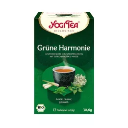 YOGI TEA Green Harmony Tea Organic Filter Bags, 17X1.8 g