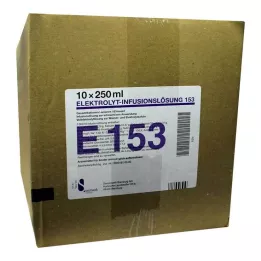 ELEKTROLYT Inf.-LSG. 153 PE-bottle, 10x250 ml
