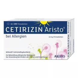 CETIRIZIN Aristo for Allergies 10 mg film-coated tablets, 100 pcs