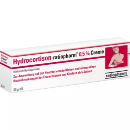 Hydrocortisoneratiopharm 0.5% cream, 30 g