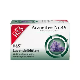 H&amp;S Lavender flowers filter bag, 20X1.0 g