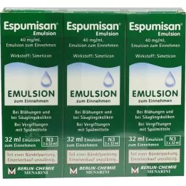 ESPUMISAN Emulsion, 3x32 ml