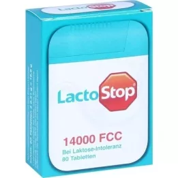 LACTOSTOP 14,000 FCC tablets donor, 80 pcs