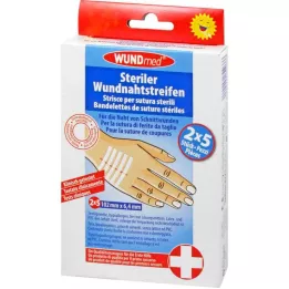 WUNDNAHTSTREIFEN 6.4x102 mm, 2X5 pcs