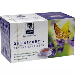 BADERS Pharmacy Tea Serenity Filter Bags, 20 pcs