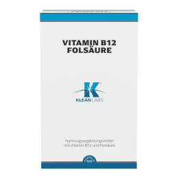 Vitamin B12 + folic acid capsules, 100 pieces