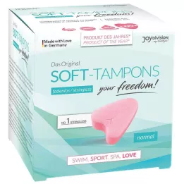 SOFT TAMPONS normal, 3 pieces