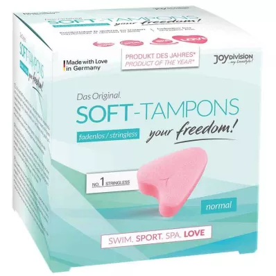 SOFT TAMPONS normal, 3 pieces SOFT TAMPONS normal, 3 pieces