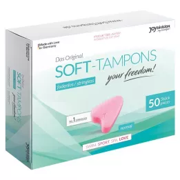 SOFT TAMPONS normal, 50 pieces