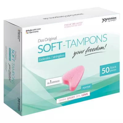 SOFT TAMPONS normal, 50 pieces SOFT TAMPONS normal, 50 pieces
