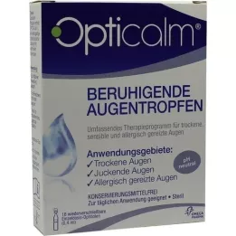 OPTICALM καταπραϋντικές οφθαλμικές σταγόνες, 7,2 ml
